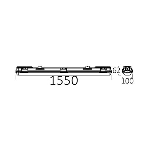 BRY-AQUALINE-2X-1.5MT-SG-PC-IP65-WA.PROOF LIGHT – BT05-21580