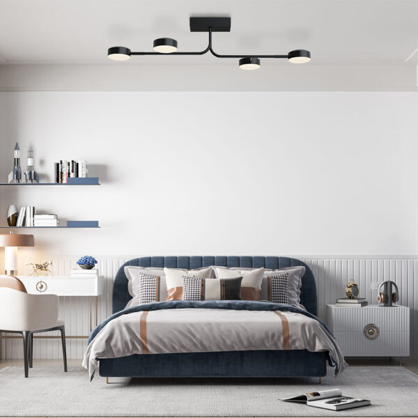 Οροφής Led “Arcana” 32w  3520lm Μαύρο – BH18-01201