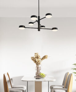 Κρεμαστό Led “Arcana” 48w 5280 lm 3000k Μαύρο – BH18-01101