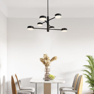 Κρεμαστό Led “Arcana” 48w  5280 lm 3000k Μαύρο – BH18-01101