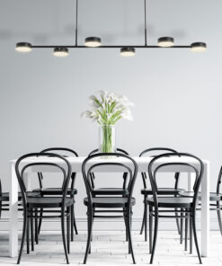 Κρεμαστό Led “Arcana” 48w 5280 lm 3000k Μαύρο – BH18-01301