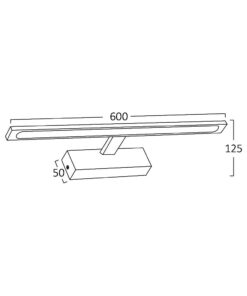 Φωτιστικό καθρέπτου Aria IP44 CCT 12w – BN12-00781