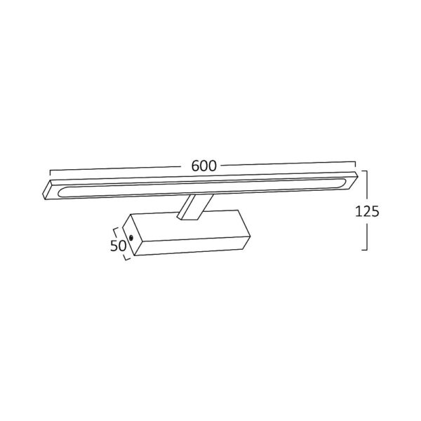 Φωτιστικό καθρέπτου Aria IP44 CCT 12w – BN12-00785