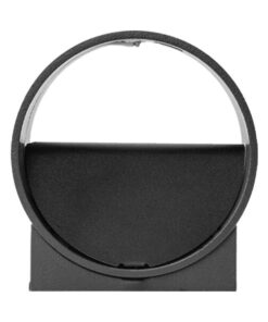 BRY-AVVA-WL01-8W-RND-BLC-3000K-WALL LIGHT – BH07-03001