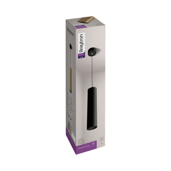BRY-BETA-6020-PD-RND-BLC-GU10-SPOTLIGHT – BH04-00401