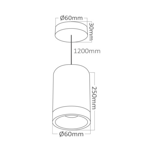 BRY-BETA-6020-PD-RND-BLC-GU10-SPOTLIGHT – BH04-00401