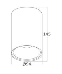 BRY-BETA-9414-RND-WHT-GU10-SPOTLIGHT – BH04-00100