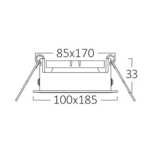 BRY-BETA-A-SQR-2D-BLC-SPOTLIGHT – BH03-05031