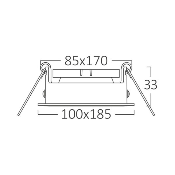 BRY-BETA-A-SQR-2D-BLC-SPOTLIGHT – BH03-05031