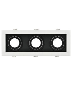 Σποτ “Beta” 3 x GU10 Λευκο/Μαύρο – BH03-05040