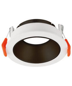 Σποτ Beta-Β GU10 RND Λευκό-Μαύρο Μονό – BH03-05110