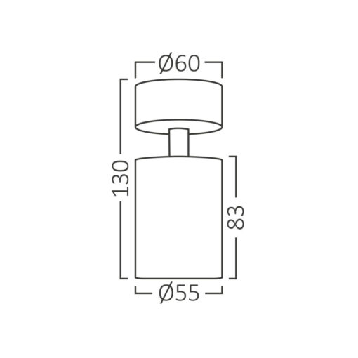 Σποτ Beta λευκό – BH04-00800