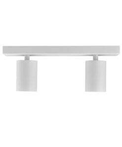 Σποτ “Beta” ράγα 2 x GU10 Λευκό – BH04-00820