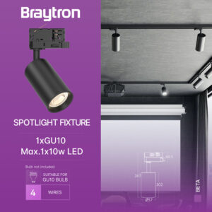 BRY-BETA-TR2-BLC-GU10-4WRS-TRACKLIGHT – BH04-60601