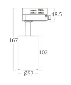 BRY-BETA-TR2-BLC-GU10-4WRS-TRACKLIGHT – BH04-60601