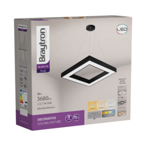 Κρεμαστό Led 36w 3680lm, CCT, 45x45x6cm – BH16-07181