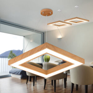 Κρεμαστό Led 36w 3680lm, CCT, 45x45x6cm – BH16-07187