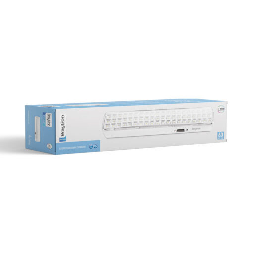 BRY-BM60-60LED-6500K-WHT-RECHARGEABLE LIGHT – BC01-00330