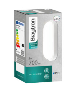 Απλίκα led “Bulkhead” 8w IP54 700lm 6500k – BC17-00730