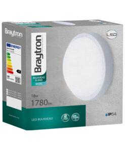 Πλαφονιέρα led “Bulkhead” 18w IP54 1780lm 3000k – BC17-01200