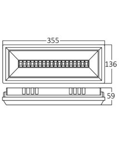 BRY-EXIT-LED-5W-DUAL-IP65-WHT-EMERGENCY EXIT – BC14-00900