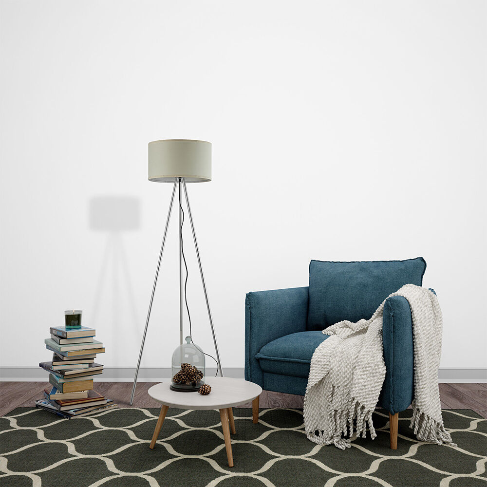 Φωτιστικό δαπέδου 1 x E27 γκρι – BV06-00032