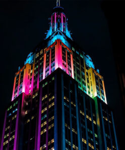 Προβολέας LED IP65 20w RGB με Control – BT66-02091