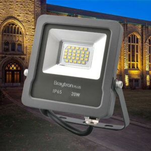 BRY-FLOOD-SL-20W-GRY-GRN-IP65-LED FLOODLIGHT – BT61-02052