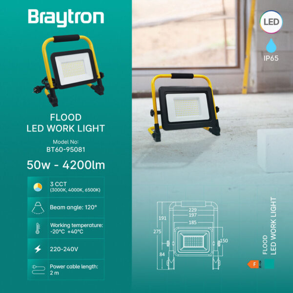 BRY-FLOOD-WL-BLC-50W-3IN1-WORK LIGHT – BT60-95081