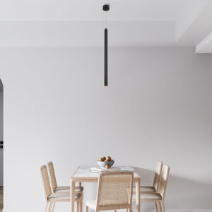 Κρεμαστό μονόφωτο 1 x G9 μαύρο Ø2,8 – BV04-00070