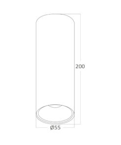 BRY-GAMA-5520-RND-WHT-GU10-SPOTLIGHT – BH04-00560