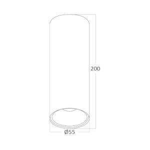 BRY-GAMA-5520-RND-WHT-GU10-SPOTLIGHT – BH04-00560