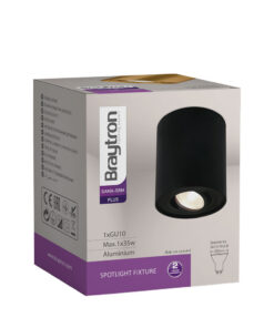 BRY-GAMA-8010-RND-BLC-GU10-SPOTLIGHT – BH04-00301