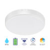 Πλαφονιέρα led “Grande” 20w 4in1 2000lm IP54 με ανίχνευση κίνησης, μέρα νύχτα και ασφαλείας – BC15-00580