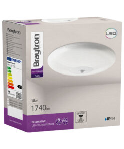 Πλαφονιέρα led με ανίχνευση “Jade” 18w IP44 1740lm 4000k – BH15-01110
