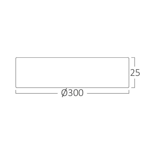Πλαφονιέρα “Jade” slim 26W CCT Ø30 – BP07-00381