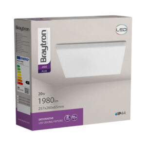 Πλαφονιέρα IP44 20W 3000k 26x26cm – BH15-03100