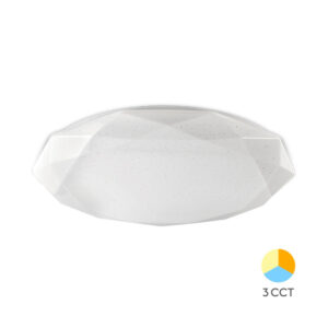 Φωτιστικό Πλαφονιέρα Λευκό Jade LED 24W CCT 2450lm Στρογγυλό Φ34 – BH16-20380