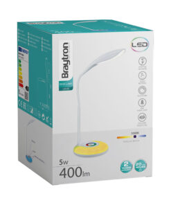 Φωτιστικό γραφείου led 5w 5000k & βάση RGB – BK01-00710