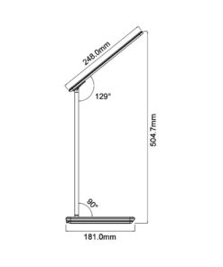 Φωτιστικό γραφείου led 5w CCT & ασύρματη φόρτιση – BK01-02680