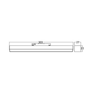 Φωτιστικό Led Μαγνητικής Ράγας 10W CCT Μαύρο – BD60-00381