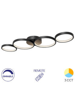 Οροφής led “Nela” 60w 6050lm CCT με Control – BH17-04091