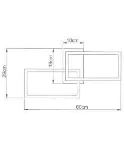 Οροφής led “Nela” 40w 4400lm CCT με Control – BH17-04490