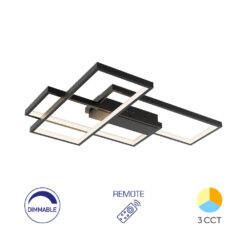 Οροφής led “Nela” 65w 7150lm CCT με Control – BH17-04591