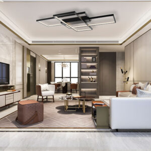 Οροφής led “Nela” 80w 8800cm CCT με Control – BH17-04691