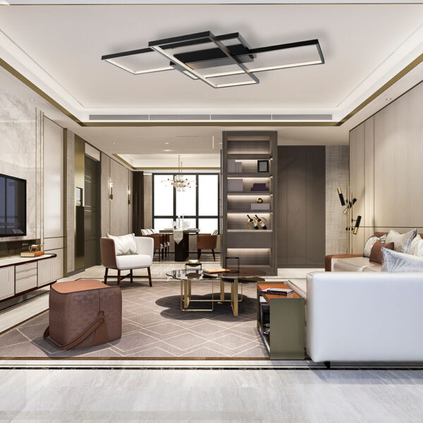 Οροφής led “Nela” 80w 8800cm CCT με Control – BH17-04691