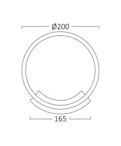 Απλίκα led “Nela” 12w 3000k Λευκή – BH07-03700