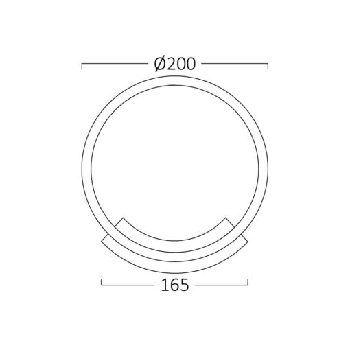 Απλίκα led “Nela” 12w 3000k Λευκή – BH07-03700