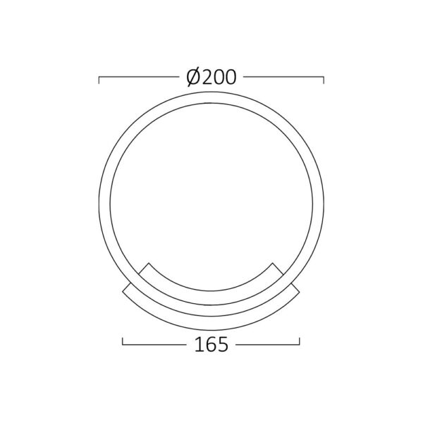 Απλίκα led “Nela” 12w 3000k Λευκή – BH07-03700