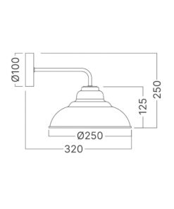 Απλίκα 1 x E27 – BV05-00025